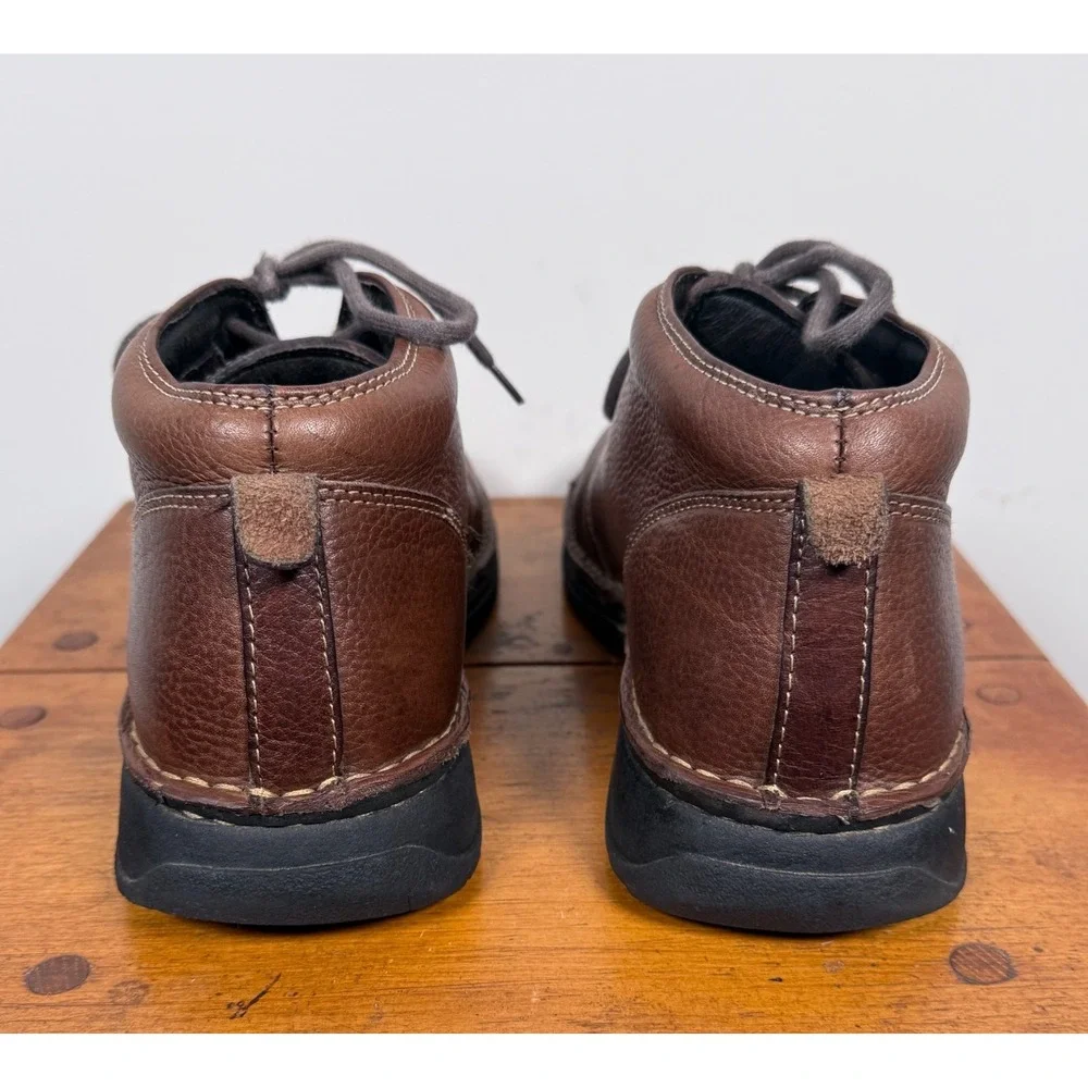 Highland Creek Model # 372052 Brown leather DERBY Boots Mens - 11